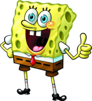 heroes & SpongeBob free transparent png image.