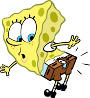 heroes & spongebob free transparent png image.