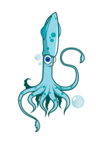 animals & squid free transparent png image.