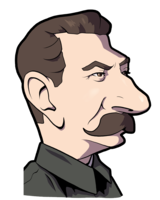 celebrities & Stalin free transparent png image.