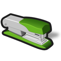 objects & stapler free transparent png image.