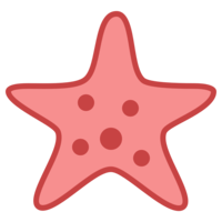 animals & starfish free transparent png image.