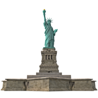 architecture & statue of liberty free transparent png image.