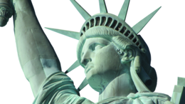 architecture & Statue of Liberty free transparent png image.