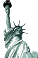 architecture & Statue of Liberty free transparent png image.