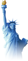 architecture & Statue of Liberty free transparent png image.