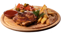 food & steak free transparent png image.