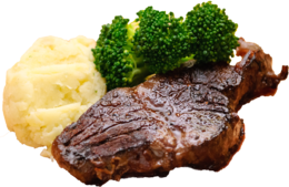 food & Steak free transparent png image.