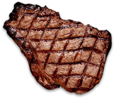 food & Steak free transparent png image.