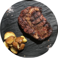 food & Steak free transparent png image.