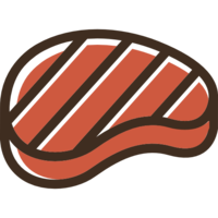 food & steak free transparent png image.