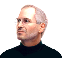 celebrities & Steve Jobs free transparent png image.