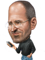 celebrities & Steve Jobs free transparent png image.