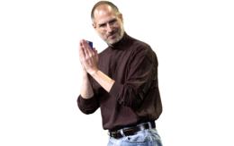 celebrities & Steve Jobs free transparent png image.