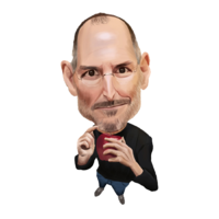 celebrities & steve jobs free transparent png image.