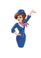 people & stewardess free transparent png image.