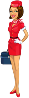 people & Stewardess free transparent png image.