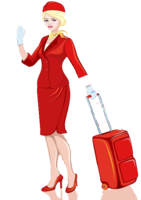 people & stewardess free transparent png image.