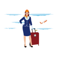 people & Stewardess free transparent png image.