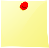 objects & sticky notes free transparent png image.