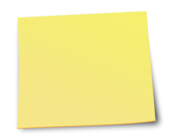 objects & sticky notes free transparent png image.