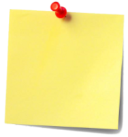 objects & sticky notes free transparent png image.