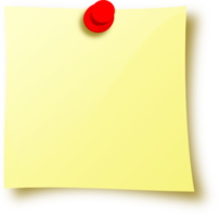 objects & sticky notes free transparent png image.