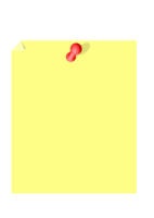 objects & sticky notes free transparent png image.