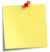 objects & Sticky notes free transparent png image.