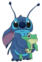 heroes & stitch free transparent png image.