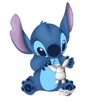 heroes & stitch free transparent png image.