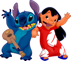 heroes & Stitch free transparent png image.