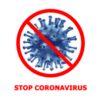 words phrases & stop coronavirus free transparent png image.