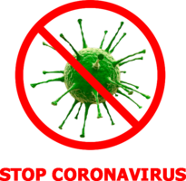 words phrases & stop coronavirus free transparent png image.