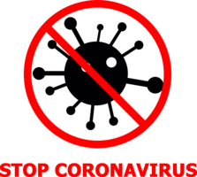 words phrases & stop coronavirus free transparent png image.