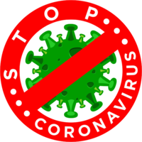 words phrases & stop coronavirus free transparent png image.