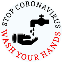 words phrases & stop coronavirus free transparent png image.
