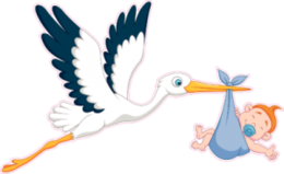 animals & Stork free transparent png image.