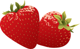 fruits & strawberry free transparent png image.