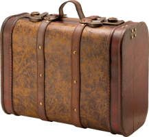 clothing & Suitcase free transparent png image.