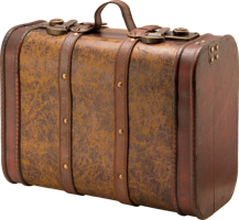 clothing & suitcase free transparent png image.