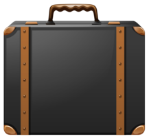 clothing & Suitcase free transparent png image.