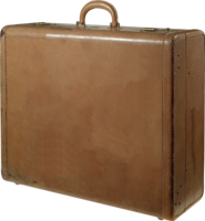 clothing & Suitcase free transparent png image.