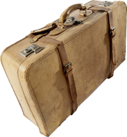 clothing & Suitcase free transparent png image.