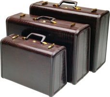 clothing & suitcase free transparent png image.