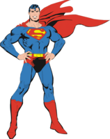 heroes & Superman free transparent png image.