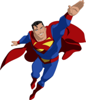 heroes & Superman free transparent png image.