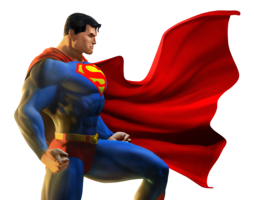 heroes & superman free transparent png image.