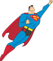 heroes & superman free transparent png image.