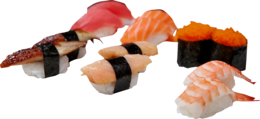 food & Sushi free transparent png image.